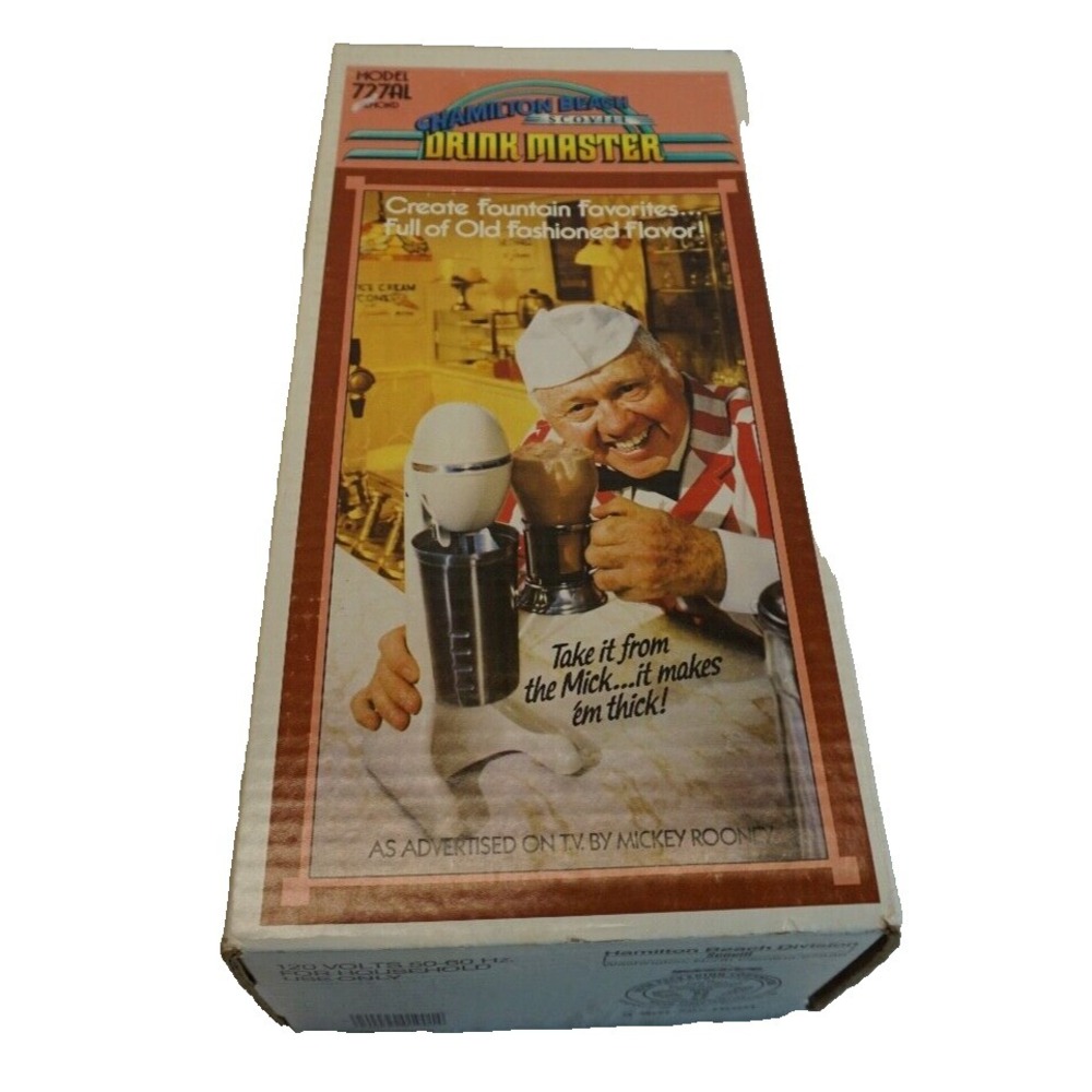 Mickey Scovill Hamilton Beach Drink Master Almond 727AL VTG